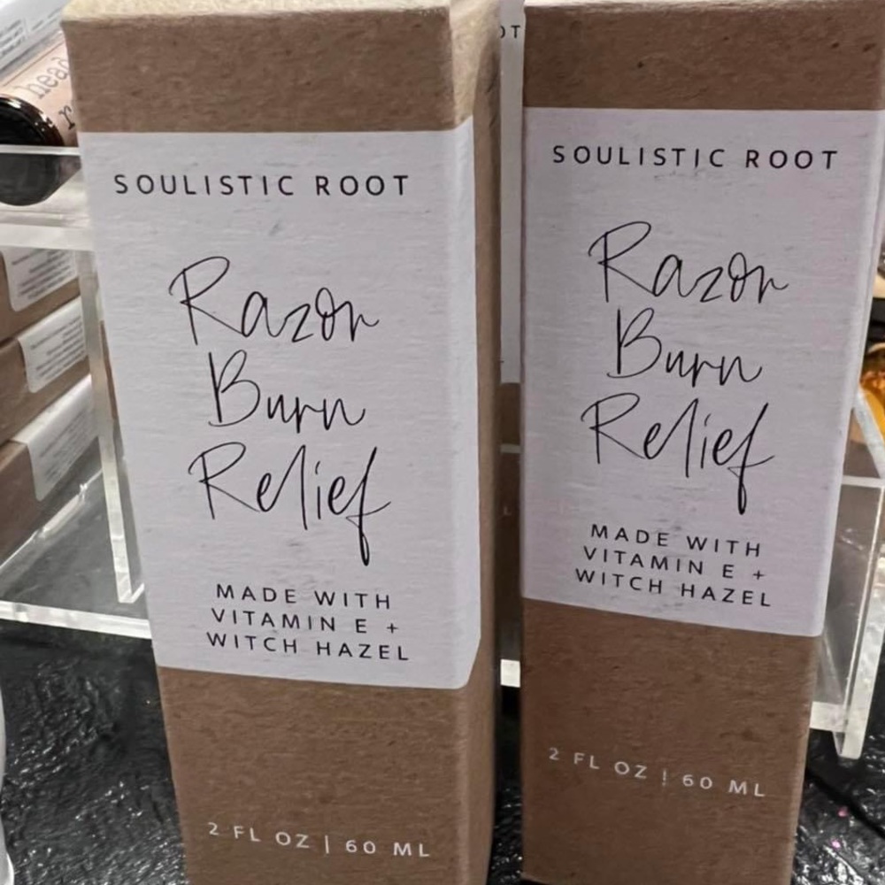 Razor burn relief.